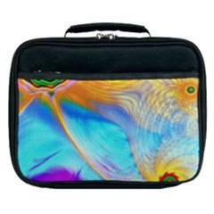 Artwork Digital Art Fractal Colors Lunch Bag by Wegoenart