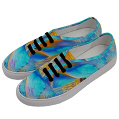 Artwork Digital Art Fractal Colors Men s Classic Low Top Sneakers by Wegoenart