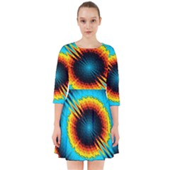 Art Artwork Fractal Digital Art Smock Dress by Wegoenart