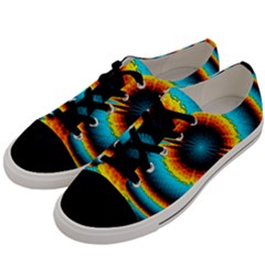 Art Artwork Fractal Digital Art Men s Low Top Canvas Sneakers by Wegoenart