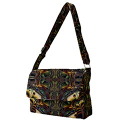 Abstract Art Artwork Fractal Full Print Messenger Bag by Wegoenart