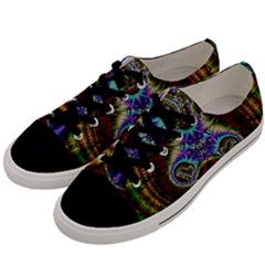 Artwork Fractal Digital Art Men s Low Top Canvas Sneakers by Wegoenart