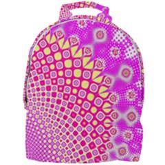 Digital Arts Fractals Futuristic Pink Mini Full Print Backpack