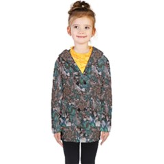 Art Artwork Fractal Digital Kids  Double Breasted Button Coat by Wegoenart