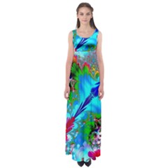 Abstract Art Art Design Modern Art Empire Waist Maxi Dress by Wegoenart