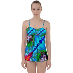 Abstract Art Art Design Modern Art Babydoll Tankini Set by Wegoenart