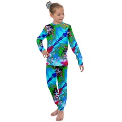 Abstract Art Art Design Modern Art Kids  Long Sleeve Set  by Wegoenart