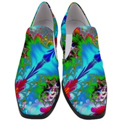 Abstract Art Art Design Modern Art Women Slip On Heel Loafers