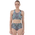 Crystal Design Crystal Pattern Glass Racer Back Bikini Set View1