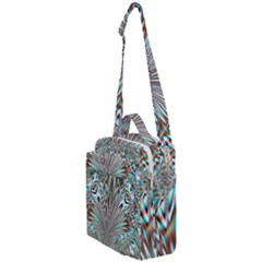 Crystal Design Crystal Pattern Glass Crossbody Day Bag by Wegoenart