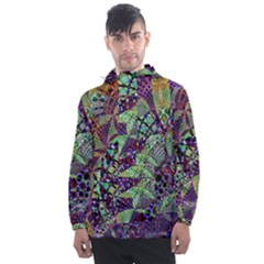 Background Design Art Artwork Men s Front Pocket Pullover Windbreaker by Wegoenart