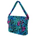 Leaves Picture Tropical Plant Buckle Messenger Bag View2