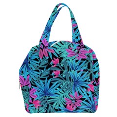 Leaves Picture Tropical Plant Boxy Hand Bag by Wegoenart