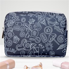 Internet Planets Drinks Computers Make Up Pouch (medium) by Wegoenart