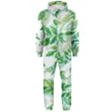 Leaves Green Pattern Nature Plant Hooded Jumpsuit (Men)  View1