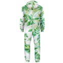 Leaves Green Pattern Nature Plant Hooded Jumpsuit (Men)  View2