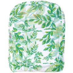 Leaves Green Pattern Nature Plant Full Print Backpack by Wegoenart