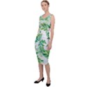 Leaves Green Pattern Nature Plant Sleeveless Pencil Dress View2