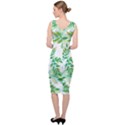 Leaves Green Pattern Nature Plant Sleeveless Pencil Dress View4