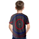 Art Design Fractal Circle Kids  Cotton Tee View2