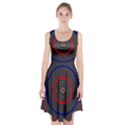 Art Design Fractal Circle Racerback Midi Dress View1