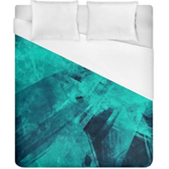 Background Texture Pattern Blue Duvet Cover (california King Size)