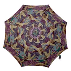 Textile Fabric Cloth Pattern Hook Handle Umbrellas (large) by Wegoenart