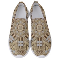 Wood And Wood With Hearts And More Wood Ornate Men s Slip On Sneakers by pepitasart