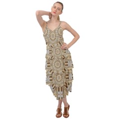 Wood And Wood With Hearts And More Wood Ornate Layered Bottom Dress by pepitasart