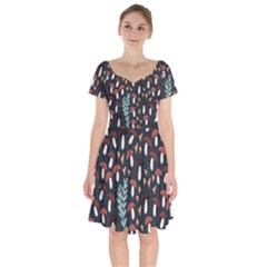 Summer 2019 50 Short Sleeve Bardot Dress