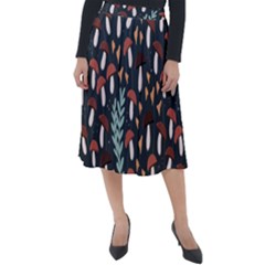 Summer 2019 50 Classic Velour Midi Skirt 