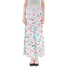 Rainy Day Pattern Full Length Maxi Skirt by HelgaScand