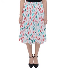 Rainy Day Pattern Classic Midi Skirt by HelgaScand