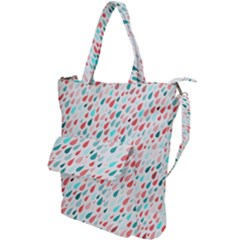 Rainy Day Pattern Shoulder Tote Bag by HelgaScand