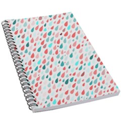 Rainy Day Pattern 5 5  X 8 5  Notebook