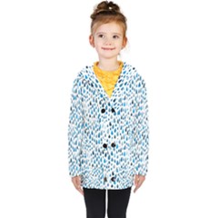 Rain Drops Kids  Double Breasted Button Coat by HelgaScand