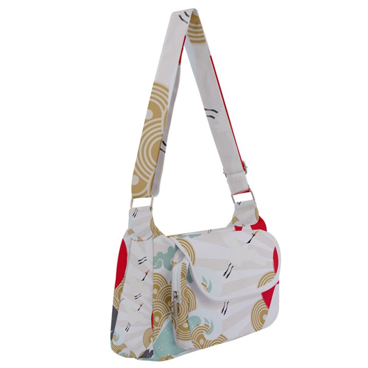 Mountain Sun Japanese Illustration Multipack Bag