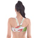 Watermelon Juice Auglis Clip Art Watermelon Plunge Bikini Top View2