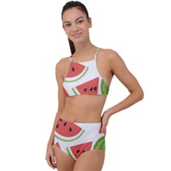 Watermelon Juice Auglis Clip Art Watermelon High Waist Tankini Set by Vaneshart