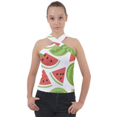 Watermelon Juice Auglis Clip Art Watermelon Cross Neck Velour Top by Vaneshart