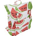 Watermelon Juice Auglis Clip Art Watermelon Buckle Up Backpack View2