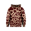 Animal Print giraffe Patterns Kids  Pullover Hoodie View1