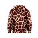 Animal Print giraffe Patterns Kids  Pullover Hoodie View2