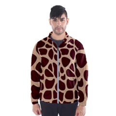 Animal Print Giraffe Patterns Men s Windbreaker by Vaneshart