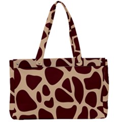 Animal Print Giraffe Patterns Canvas Work Bag