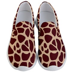 Animal Print Giraffe Patterns Men s Lightweight Slip Ons by Vaneshart