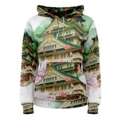 Osaka Castle Nagoya Castle Kumamoto Castle Women s Pullover Hoodie by Vaneshart