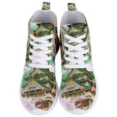 Osaka Castle Nagoya Castle Kumamoto Castle Women s Lightweight High Top Sneakers by Vaneshart