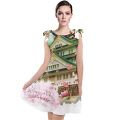 Osaka Castle Nagoya Castle Kumamoto Castle Tie Up Tunic Dress by Vaneshart