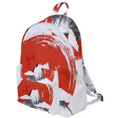 Mount Fuji Mountain Ink Wash Painting The Plain Backpack